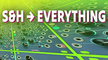 The power of stepped random voltages: create infinite textures with just thee modules