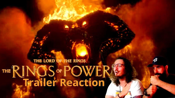Os Anéis do Poder - Trailer 3 | REACTION