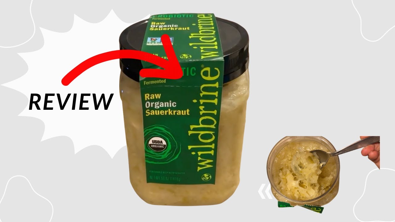 The Best Organic Sauerkraut for Gut Health 🥬 | Wildbrine Raw Green Kraut Review