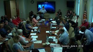 BOC Work Session 060418
