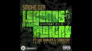 Smoke DZA - Legends In The Making (Ashtray Pt. 2) [Ft. Wiz Khalifa &amp; Curren$y] Prod. By Harry Fraud