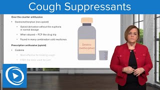 Cough Suppressants – Pharmacology | Lecturio
