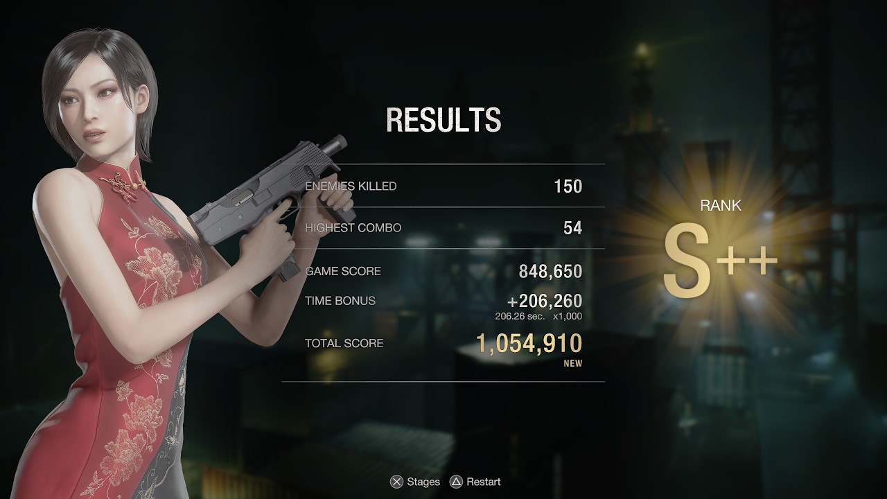Resident Evil 4 / Ada Wong / Mercenaries / The Docks / PS5 Pro