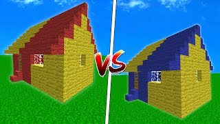 GALATASARAYLI EV VS FENERBAHÇELİ EV (Minecraft)