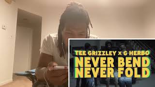 Tee grizzly \& G Herbo - Never Bend Never Fold ( Official Video) REACTION!!!