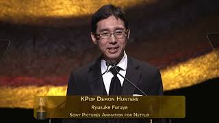 53rd Annie Awards - Best Character Animation, Feature: Ryusuke Furuya for KPop Demon Hunters