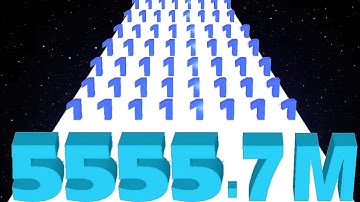 Number Merge Run vs Number Run Shooting - Satisfying ASMR Video (Noob vs Pro vs Hacker)