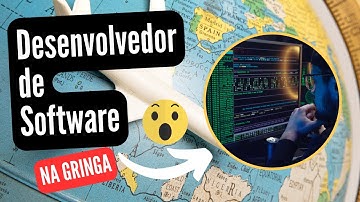 Como consegui EMPREGO como #DESENVOLVEDOR na GRINGA