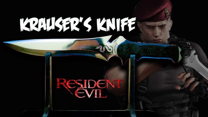 krauser's knife, faca Krauser Resident Evil 4 