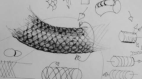 Pen & Ink Drawing Tutorials | How to draw realistic scales on fish, dragons, snakes, reptiles
