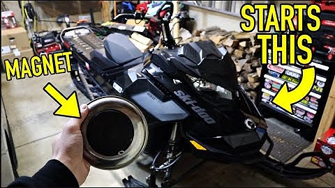 Using a MAGNET to START My Skidoo! (Can