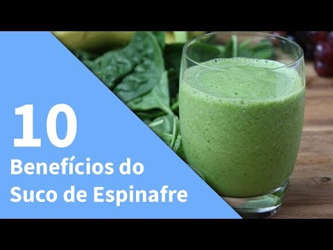 Vídeo: Benefícios Do Suco De Espinafre