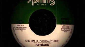 Fatback - King Tim III (Personality Jock) Fatback - King Tim III (Personality Jock)