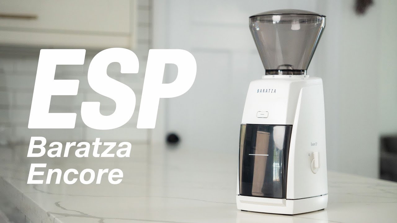 Baratza Encore ESP Coffee and Espresso Grinder, White