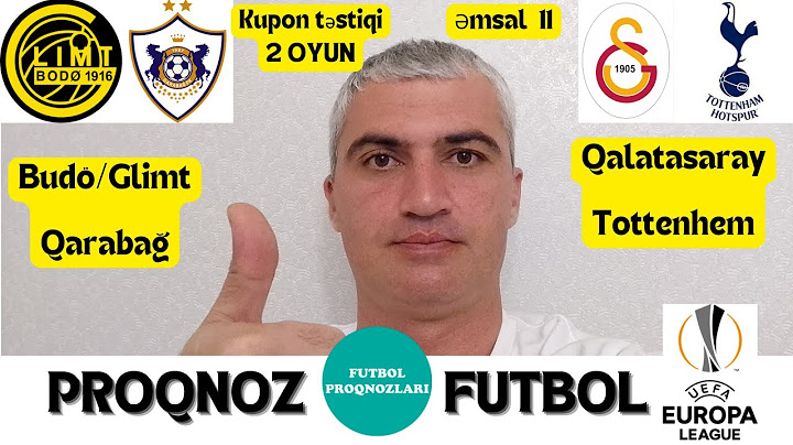 Bodo/Glimt - Qarabağ PROQNOZ | Qalatasaray -Tottenhem | UEFA Avropa Liqası. #futbol