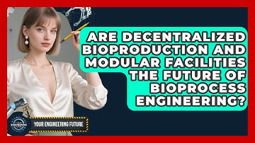 Are Decentralized Bioproduction And Modular Facilities The Future Of Bioprocess Engineering?