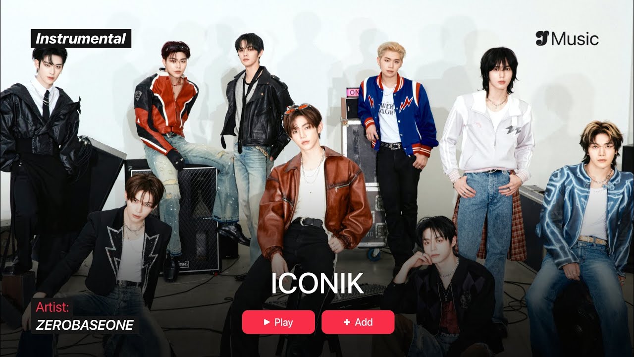 ZEROBASEONE – ICONIK | Instrumental