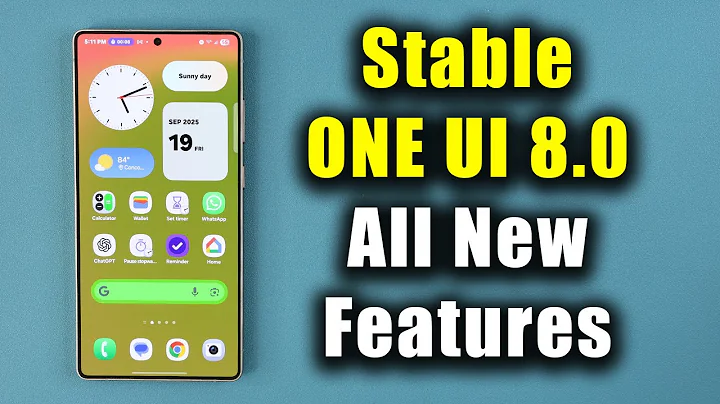 Samsung ONE UI 8.0 STABLE Release is HERE – ALL New Features Explained