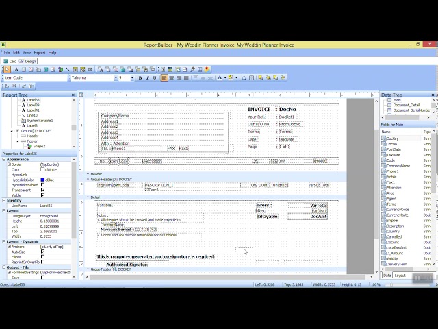 How to Edit or Customize Invoice in SQL Account class=
