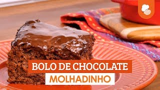 Bolo de chocolate simples - TudoGostoso