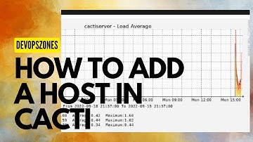 How to Add a Host in CACTI in 5 Easy Steps!