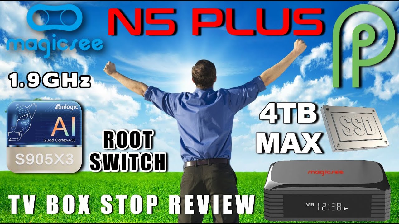 Yes!!! Magicsee N5 Plus S905X3 Feature Rich Super Storage TV Box Stop  Review - YouTube