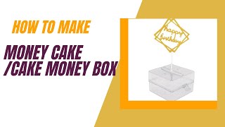 Money cake | money surprise cake | cake atm box