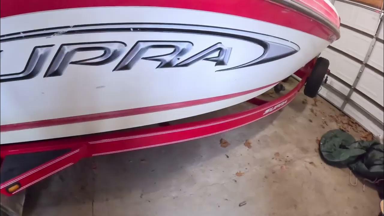 Boat cleaning scum line removal YouTube