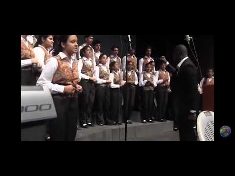 Indian Student Singing Aimasiko In Yoruba Language.