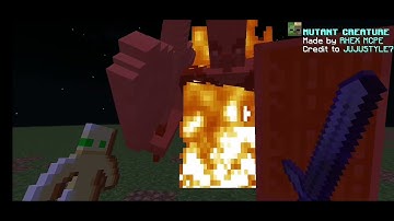 RHEX MCPE Mutant Creatures mod showcase Part 2