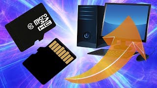 Как подключить microSD флешку на компьютер