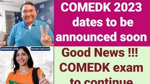 COMEDK 2024|COMEDK exm details|COMED UGET 2024|COMEDK Counselling 2024
