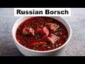 BORSCH|Russian Traditional Style Soup|Recipe in Detail