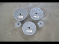 Making a 10 KG Concrete Weight Plates | How to Make Gym Plates