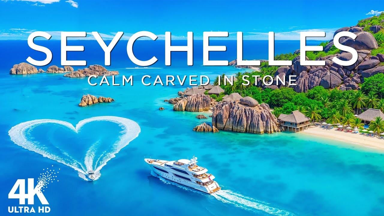 SEYCHELLES 4K DRONE FOOTAGE | The World’s Most Iconic Island Shapes