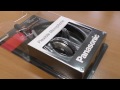 Panasonic RP-TCA430 headset for DECT phone unboxing