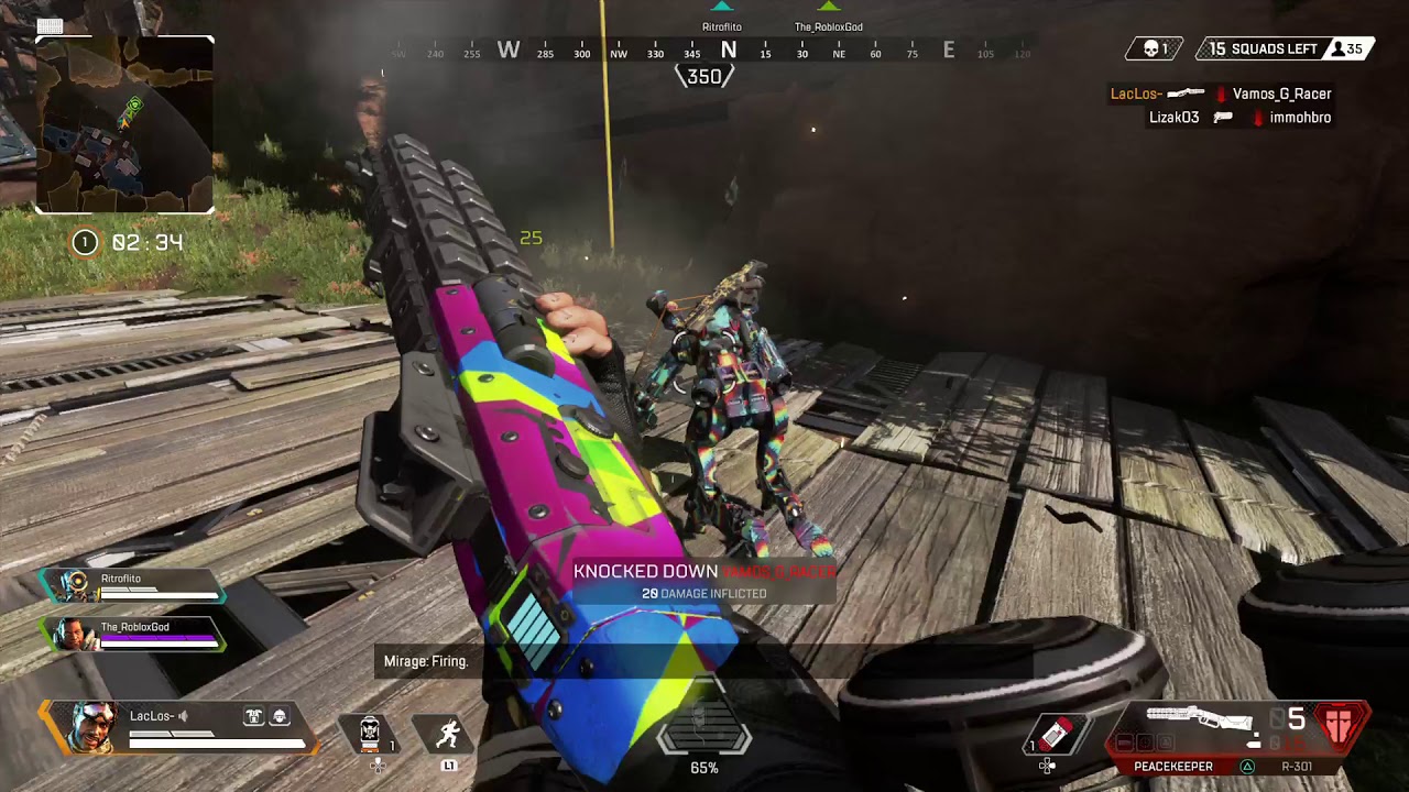 Apex Legends | Brain splash in the air