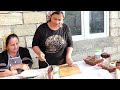 Grandma Sacda Bulgur Plov and Pirajok with Greens and Potatoes Village Life of a Young Family