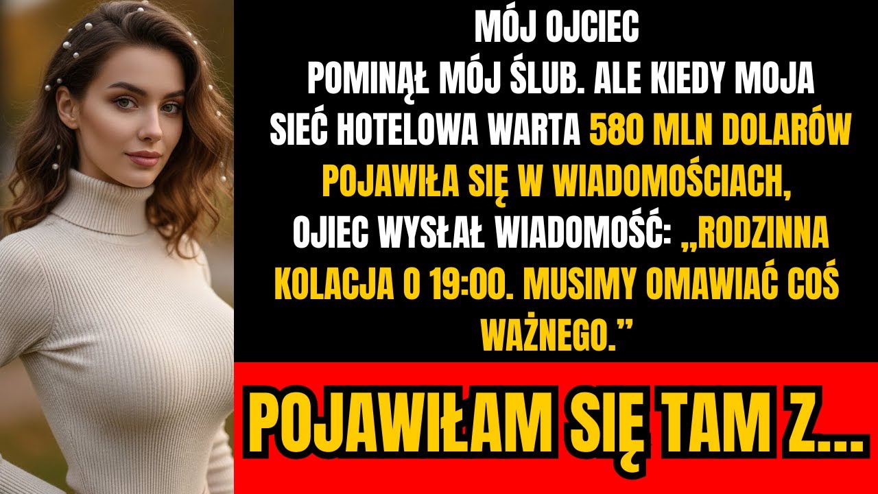 Moi rodzice mnie olali na ślubie — teraz błagają mnie po moim sukcesie hotelowym za 580 mln