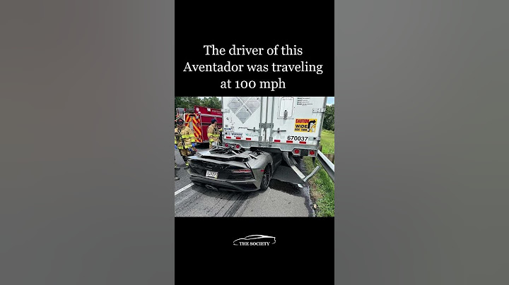 Crashes Rented Lamborghini at 100 MPH!!!