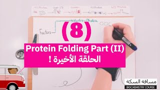 Protein folding | tertiary and quaternary structure #8 شرح تطبيق البروتين