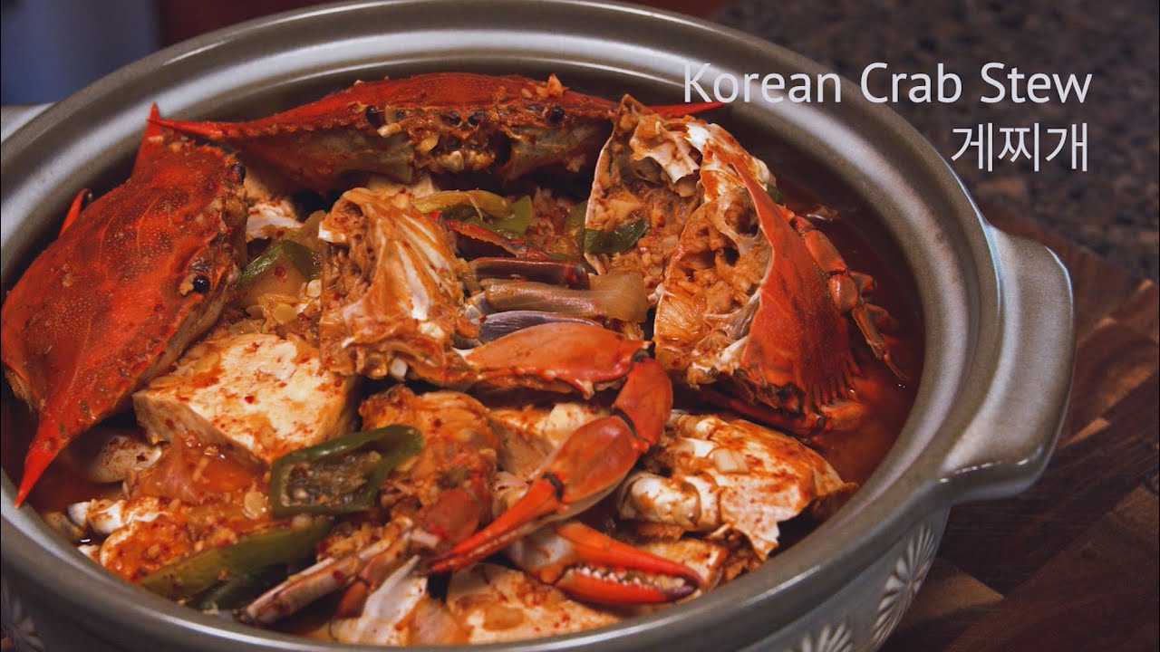 Korean Crab Stew (게찌개) YouTube