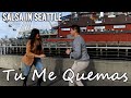 Tu Me Quemas - Eddie Santiago | Salsa Dance | Angelica & Virgil