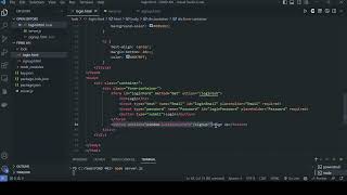 Login and SignUp using ExpressJS , NodeJS and Firebase - FSWD 401 Course
