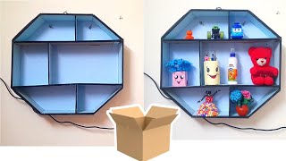 DIY Home and Kitchen Organization idea - Easy Craft From Cardboard boxes