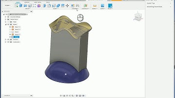 Fusion 360 Extrude Sketch to Surface or Object