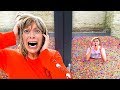 I Put 100 Million Orbeez In My Mom's Backyard - Prank