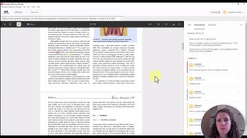 Adding Annotations in Mendeley Reference Manager