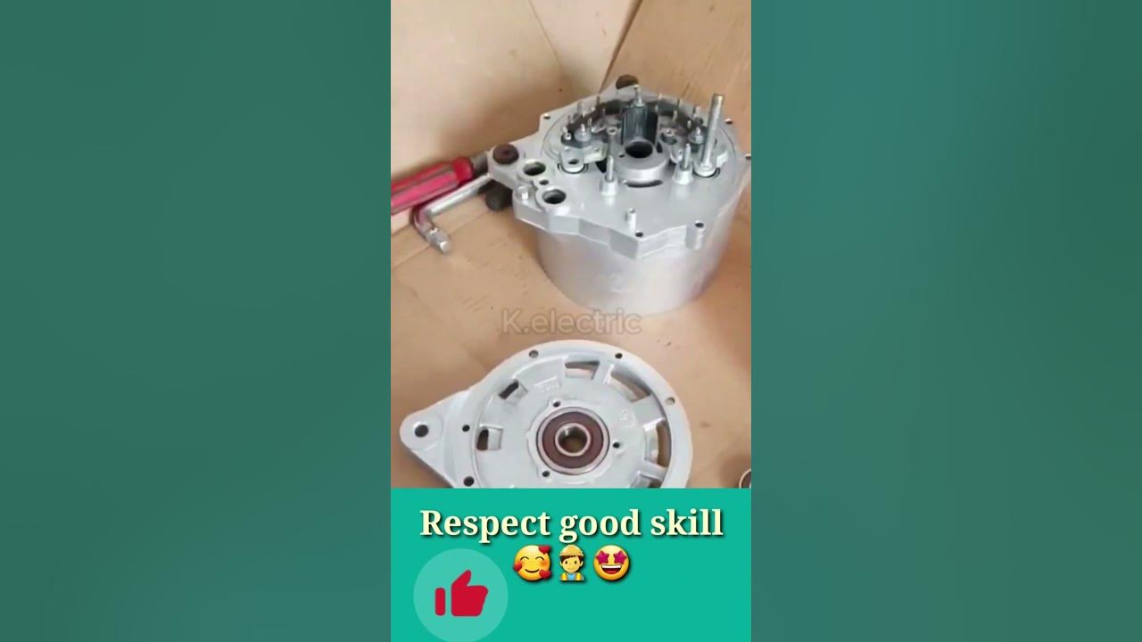 Skillful restoration an old alternator _Ep343 maintenance alternator