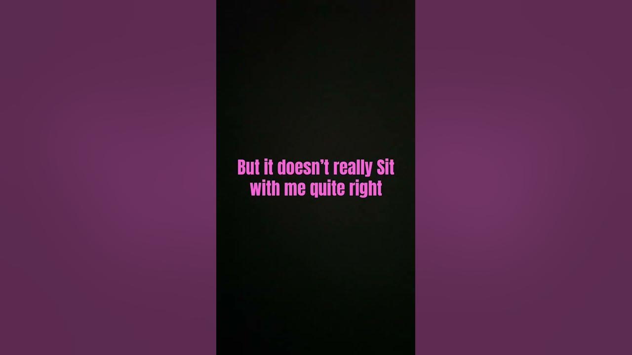 LYRICS! #song #lyrics #music #ashley #subscribe